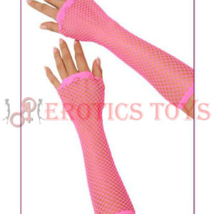 Código: 35 Long Fishnet Gloves, Fuschia
