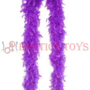 Código: 5 Feather Boa 72” -  Purple