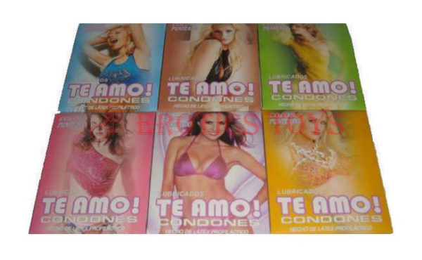 Código: 1397 Te Amo Flavor Condoms