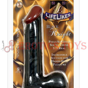 Código: 1602 Lifelikes 8" Black Knight w/Suction Cup