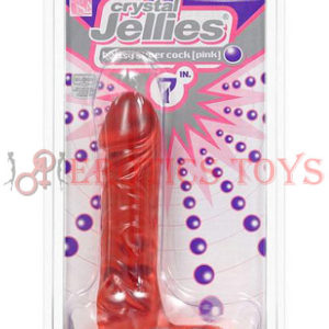 Código: 1639 Cristal Jelly 7” Balssy Super Cock Red