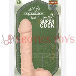 Código: 1607 Balssy Super Cock, 7”x 1.75” White
