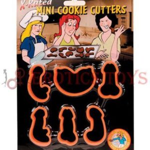 Código: 2416 Mini Cookies Cutters X- Rated