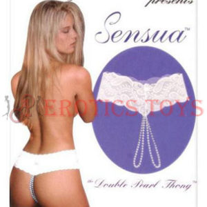 Código: 81 Sensual Double Pearl Thong, Large White