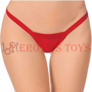 Código: 98 Deep V-Back Thong Red O/S