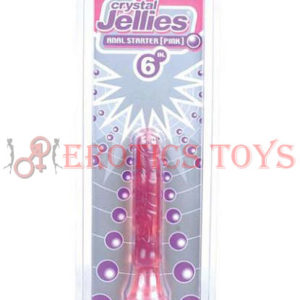 Código: 318 Crystal Jellies 6” anal Starter – Pink