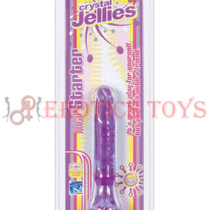 Código: 319 Crystal Jellies 6” anal Starter – Purple