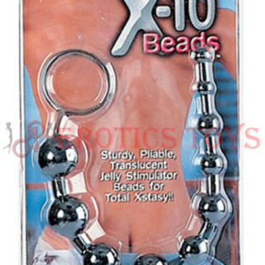 Código: 300 Anal X-10 Beads - Black