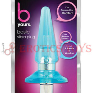 Código: 363 Blush B Yours Basic Vibro Plug - Blue