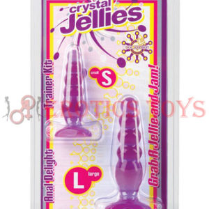 Código: 333 Crystal Jellies Anal Delight Trainer Kit - Purple