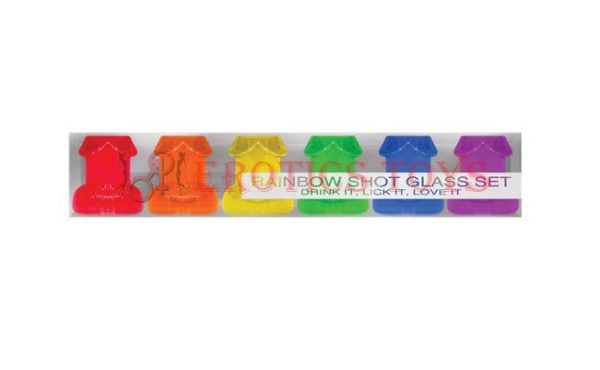 Código: 3007 Rainbow Shot Glass Set