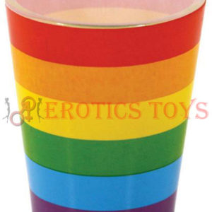 Código: 3006 Rainbow Wrapped Shot Glass