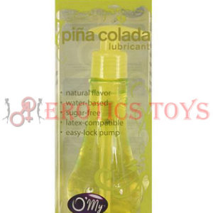 Código: 3386 O´My Flavored Lubricant With Hemp Piña Colada 4 oz