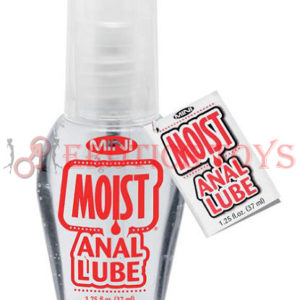 Código: 3302 Mini Moist Personal Anal Lubricant 1.25 oz Pump Bottle (37ml)