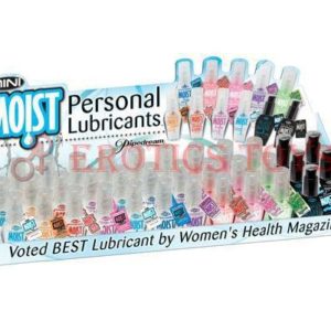 Código: 3354 Mini Moist Asst. Display of 36 1.25 oz (37ml)