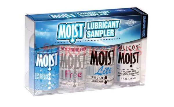 Código: 3355 Moist Lubricant Sampler Pack of 4