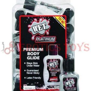 Código: 3363 Wet Platinum Premium Silicone Based Body Glide 1.5oz