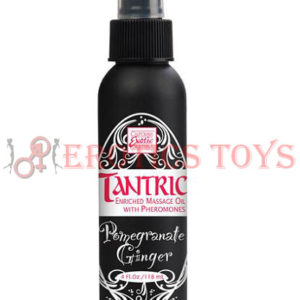 Código: 3633 Tantric Massage Oil w/Pheromones Pomegranate Ginger