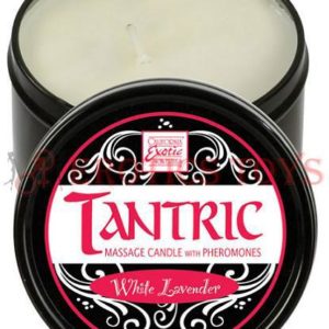 Código: 4900 Tantric Soy Candle w/Pheromones White Lavender