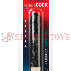 Código: 5022 Quivering Cock 7" Vibe Black