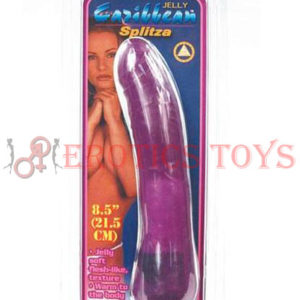 Código: 5003 Jelly Caribbean Splitza Purple 8.5" 21.5CM