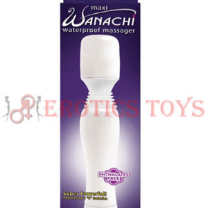 Código: 5523 Maxi Wanachi Massager Waterproof - White