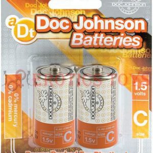 Código: 702 Doc Johnson Batteries - C 2 Pack