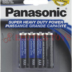 Código: 703 Panasonic Super Heavy Duty AAA Battery - Pack of 4