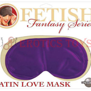 Código: 835 Fetish Fantasy Series Satin Love Mask - Purple