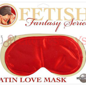 Código: 833 Fetish Fantasy Series Satin Love Mask - Red