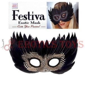 Código: 839 Festiva Exotic Mask, Black