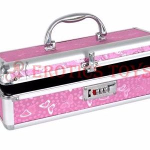 Código: 145 Lockable Vibrator Case - Pink