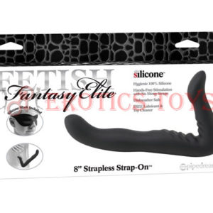 Código: 1892 Fetish Fantasy Elite 8" Strapless Strap On w/Mask - Black