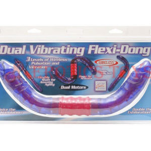 Código: 1807 Dual Vibrating Flexi-Dong