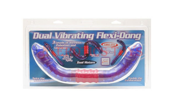 Código: 1807 Dual Vibrating Flexi-Dong