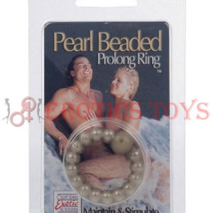 Código: 410 Pearl Beaded Prolong Ring - Smoke