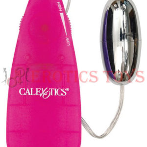 Código: 5500 Slim Teardrop Bullet - 2 AAA batteries. 2" x 1"/5 cm x 2.5 cm - Bulk Pink