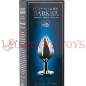 Código: 356 Fifty Shades Darker Beyond Erotic Steel Butt Plug