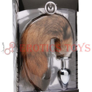 Código: 391 Master Series Untamed Fox Tail Anal Plug XL 3,50" - Cola10"