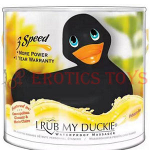 Código: 5547 I Rub My Duckie Massager Travel Black