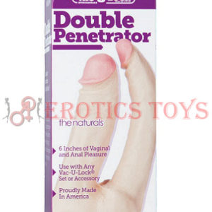 Código: 1848 Vac-U-Lock Double Penetrator - White
