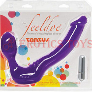 Código: 1898 Tantus Vibrating Silicone Feeldoe - Violet