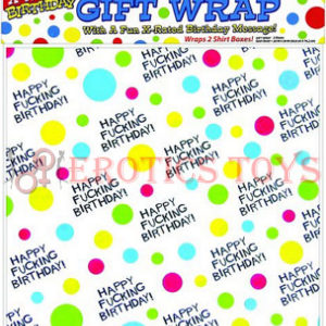 Código: 2106 Happy Fucking Birthday Giftwrap - 2 Sheets