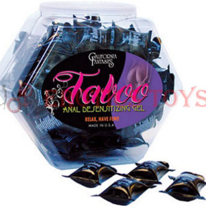 Código: 3358 Taboo Anal Desensitizing Cream - 10 ml Pillow Bowl of 72