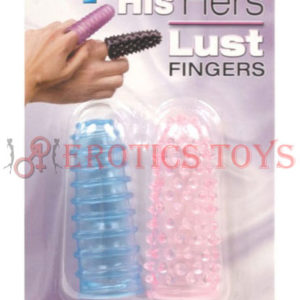 Código: 3492 His & Her Lust Fingers Sleeves - Pink & Blue