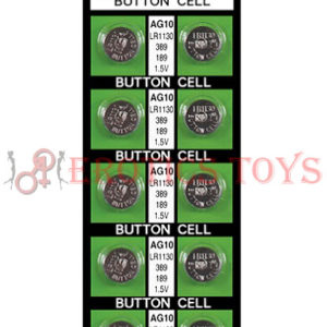 Código: 710 Batteries AG10 - Card of 10