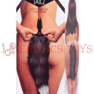 Código: 393 Tailz Grey Fox Tail Anal Plug