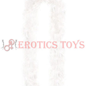 Código: 4 Lightweight Feather Boa - White