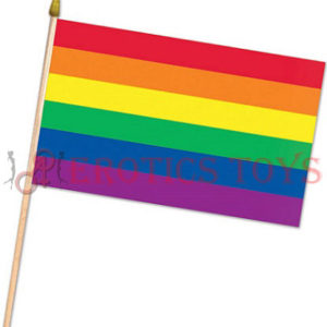 Código: 3042 Rainbow Fabric Flag