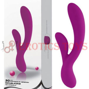 Código: 5246 Pretty Love Angela Rechargeable Rabbit - 30 Function Purple